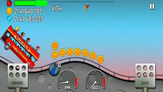 #part3 Hill Climb Racing 2 - New Fire Truck, police car record on Highway Android #Gameplay