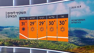 התחזית 15.08.21: עדיין עומס חום כבד