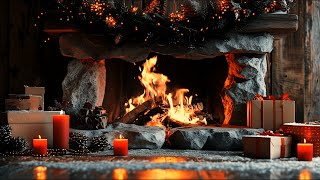 Cozy Fireplace with Crackling Fire Sounds in Relaxing Ambience for Deep Sleep and Stress Relief