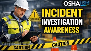 Incident Investigation Awareness Training | Prevent Future Accidents | OSHA Outreach Courses