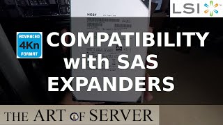 4Kn compatibility with SAS expanders