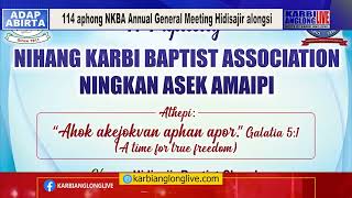 114 aphong NKBA Annual General Meeting Hidisajir alongsi pedo po. (Phant trokkep) 60% an sikdang