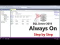 How to Configure Always-On High Availability in MS SQL Server 2019 - Step by Step