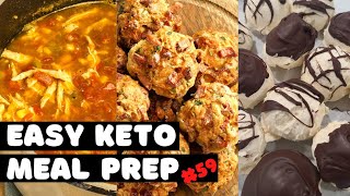 Weekly Keto Meal Prep🥓Low Carb & Diabetic Friendly