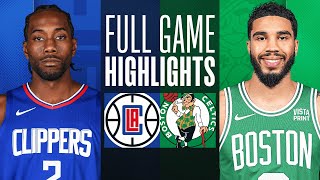 CLIPPERS at CELTICS | FULL GAME HIGHLIGHTS | January 27, 2024
