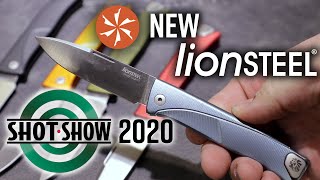 New LionSteel Thrill at SHOT Show 2020 - KnifeCenter Coverage