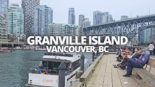 Exploring Granville Island in Vancouver, BC Canada Walking Tour #granvilleisland #vancouver #canada