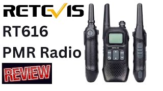 Retevis RT616 License-free PMR446 Walkie Talkie REVIEW.