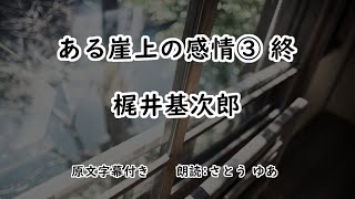 ある崖上の感情③　原文字幕【オーディオブック】梶井基次郎