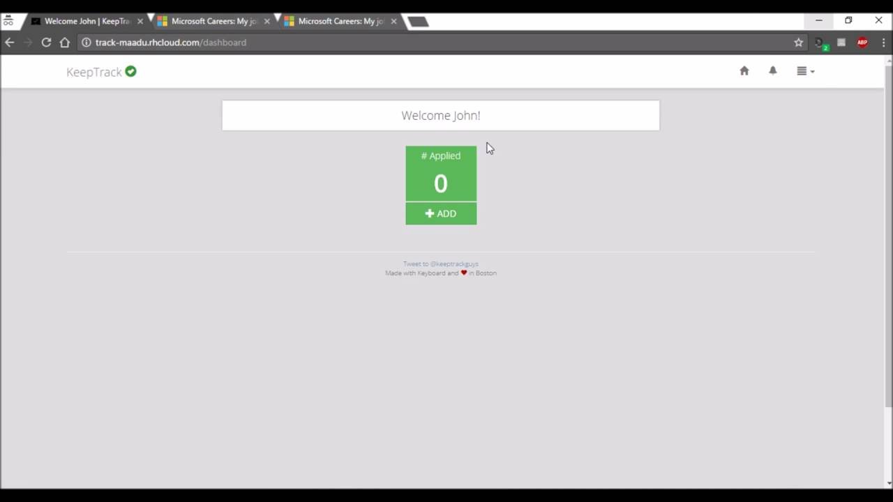 Keeptrack Introduction Youtube
