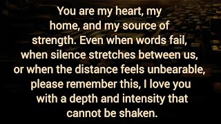 You are my heart, my home, and my source of strength. 🧿 DM TO DF 💌 TODAY. 🫂 Twinflame Reading