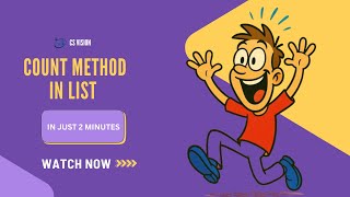 "Python List count() Method Explained in 3 Minutes! 📊🐍" | Python Tutorial For Beginners in Hindi