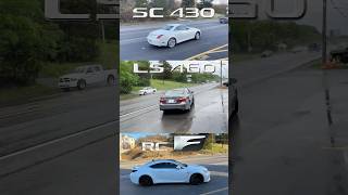 Lexus 4.3L V8 vs 4.6L V8 vs 5.0L V8!