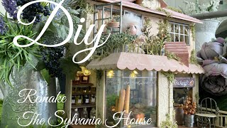 シルバニアハウスリメイク🏠パン屋さんの2階🏠ミニチュアドールハウス　Remake a Sylvanian house🥖Second floor of a bakery