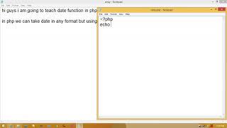 date function in php #16