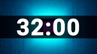32 Minute Timer with Cool Upbeat Music for Kids, Chill Instrumental Countdown