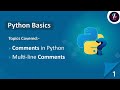 Python Tutorial for Beginners in Hindi | Single and Multi-line Comments in Python