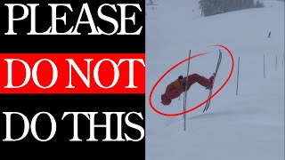 How NOT to Backflip on Skis - Technical Deep Dive