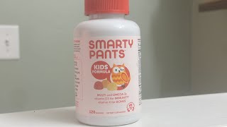 The SmartyPants Kids Multivitamin Gummies have a great texture