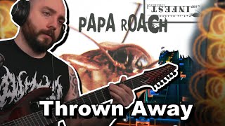 Papa Roach - Thrown Away On Rocksmith 2014 Lead Guitar Sightread