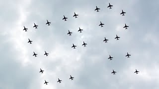 🤩 🇬🇧 Amazing Aircraft Flypasts Over Windsor Castle, Queens Diamond Jubilee 2012.