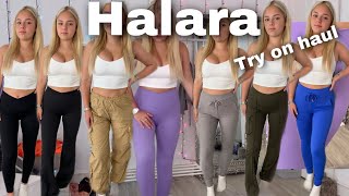 Halara leggings and jogger haul | the best cargos in the world?! | try-on haul