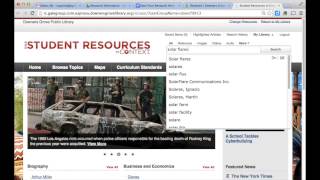 Using Databases for Science Research