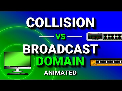 Collision Domain vs Broadcast Domain