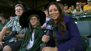 MIN@OAK: A young witch is excited for the fireworks