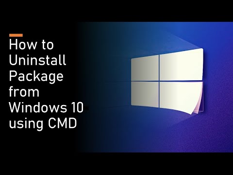 How to Uninstall Python package from Windows 10 using cmd Uninstall pip packages