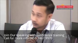 Speaking With Confidence Training | 0855 7467 9970