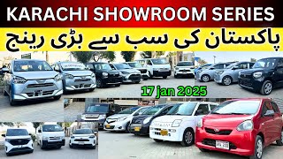 KARACHI SHOWROOM SERIES | Pakistan Ki Sub Se Bari Range 17 Jan 25 #cars #cardealer #carsreview