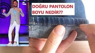 Elde Orjinal Kot Pantolon Paça Kısaltma | PAÇA BOYU?? (Orjinal Paça Kısaltma)