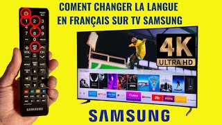 Comment changer la langue et mettre votre télévision Samsung en français