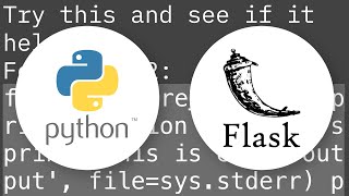 Flask doesn't print to console