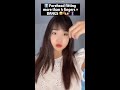 bangs vs no bangs self test like idols shorts koreanbeauty kbeauty koreanhairstyle douyin kpop