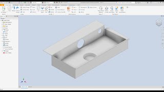 Cách thiết kế kim loại tấm (sheet metal) || Inventor