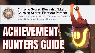 Chirping Secret: Blemish of Light/Fleetfoot Paradox - v3.0 HSR Hidden Achievement Guide