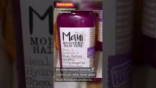 Does Maui Moisture Cause Hair Loss? An In-depth Look