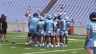 UNC Training Camp: Offense Clips