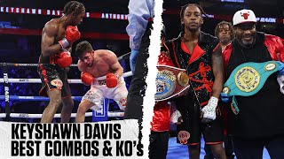 Keyshawn Davis Best Combinations and Knockouts | Davis Returns in Co-Feature Sat ESPN