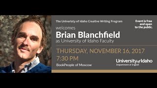 New Faculty Reading: Brian Blanchfield