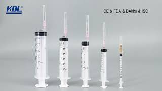 KDL Veterinary Syringe with Needle