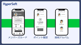 LINEミニアプリ・LINE連携『Salon de Net for LINE』コンセプト紹介動画