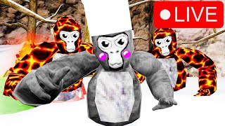 🔴GORILLA TAG LIVE 🔴 Fan codes, Q\u0026A, Minigames, Only Up, and more!!