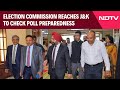 Jammu And Kashmir News | Election Commission Reaches Jammu And Kashmir To Check Poll Preparedness