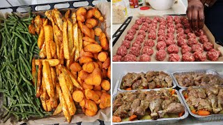 Delicious FREEZER MEALS! How To Make BEEF STOCK, ROAST CHICKEN With Potatoes, BEANS IN COCONUT!