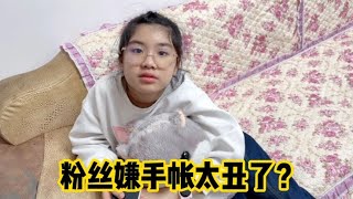 涵涵做手帐被粉丝说太丑了，学习一下排版，这回有进步了吗？