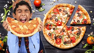 Tribal Kids Try Pizza For The First Time