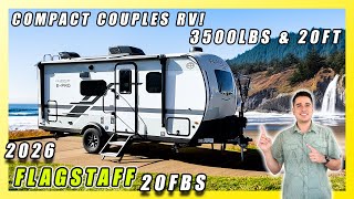FLAGSTAFF E-PRO 20FBS:MY #1 BRAND PICK. UNDER 4000LBS GVWR. BEST BUILT COUPLES TRAILER & ONLY 20FT.